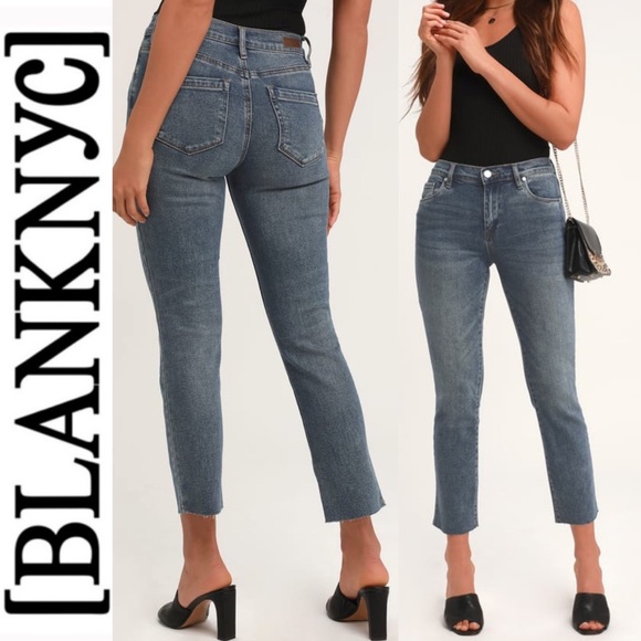 ๐  Blank NYC Medium Wash Cropped Skinny Jeans - Picture 2 of 6